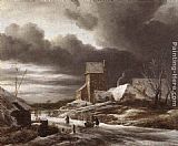 Winter Landscape by Jacob van Ruisdael